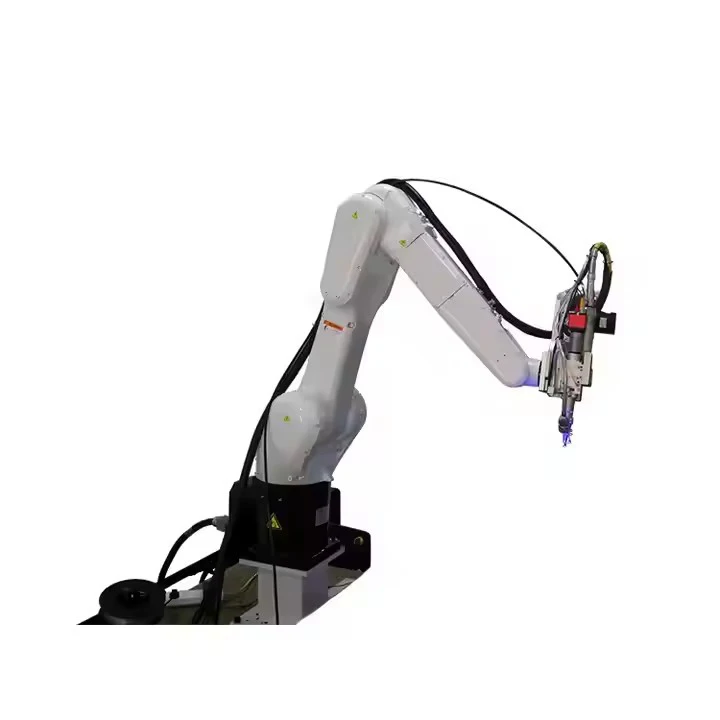 Promotion 6 Axis Robot Arm 1500W Fiber Laser Welding Machine Easy Operate Industrial Robot Welder Max Laser Source Brand Bearing