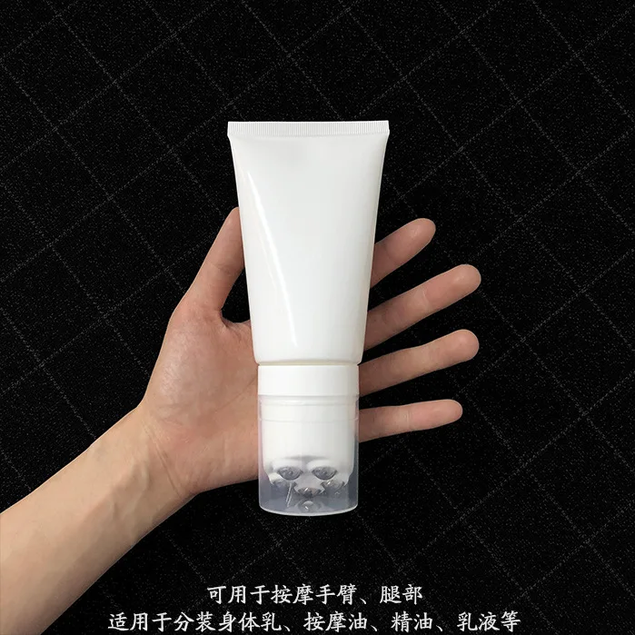 150g 200g Massage slimming 5 roller cream tube cosmetic plastic tube