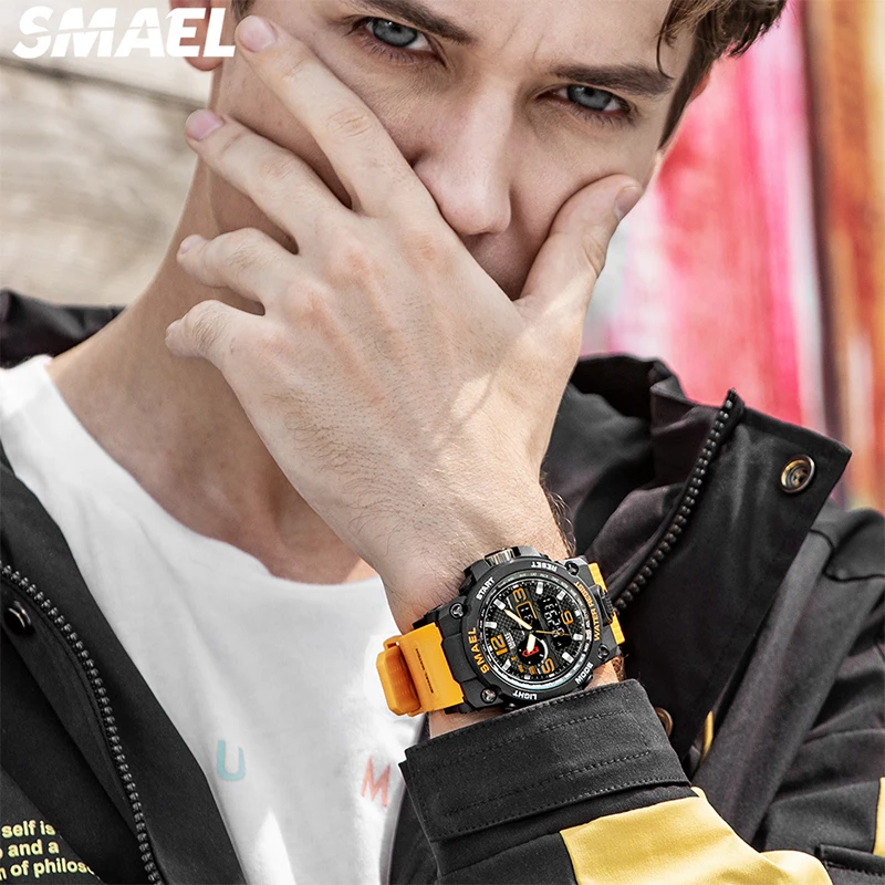 SMAEL 1545 Best Selling Colorful Fashion Sport Watch Water Resistance Sport Watch