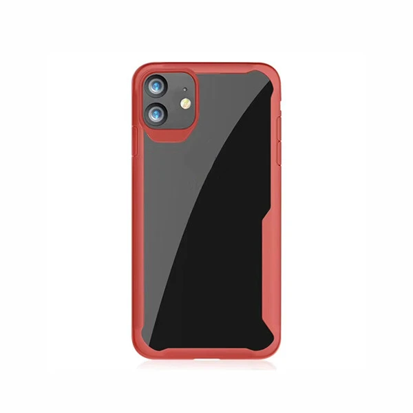 
Hot selling Shockproof Acrylic phone case For iphone X/XR/11/11 PRO MAX TPU + PC mobile cover 
