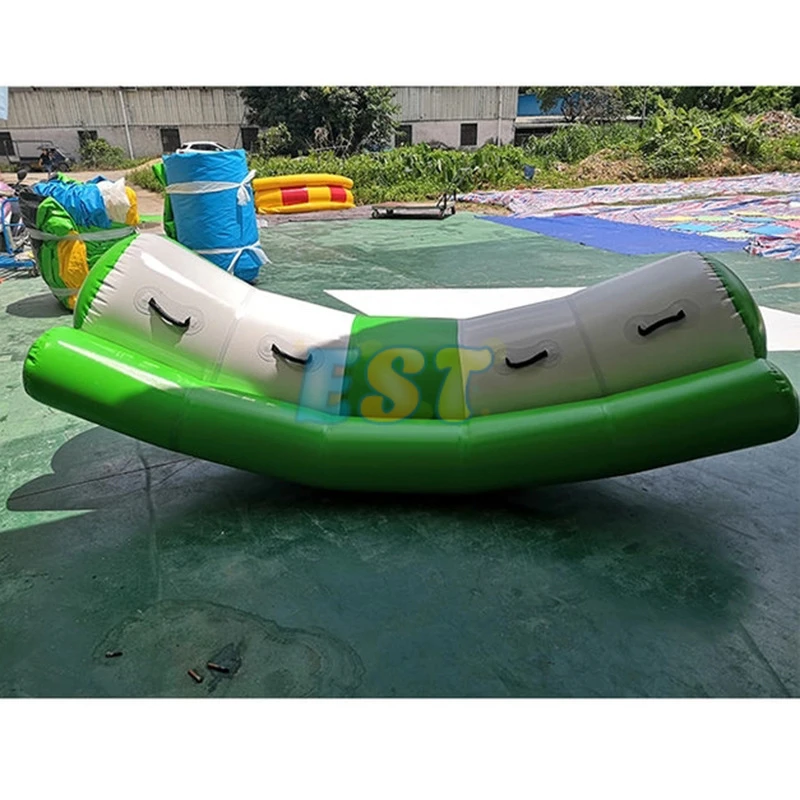 Factory Cheap Summer Sea Inflatable Water Floating Totter Water Seesaw For Lake Sport Game