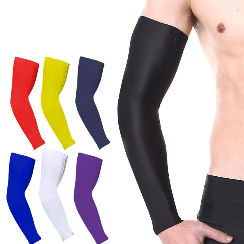Cycling Arm Cover Sleeves Outdoor Sports Ice Sleeve Golf Cool Arm Guard Compression Sleeves