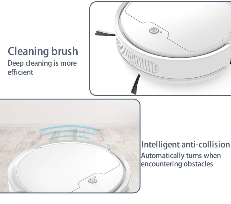 Wholesale Wireless intelligent home floors mop vacuum cleaner with wifi app