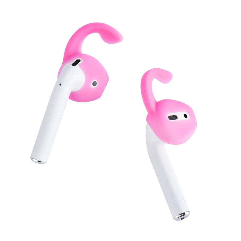 Amazon Hot Sale Durable Silicone Black Earbuds Ear Hooks Covers for Airpod Multicolor Stocked