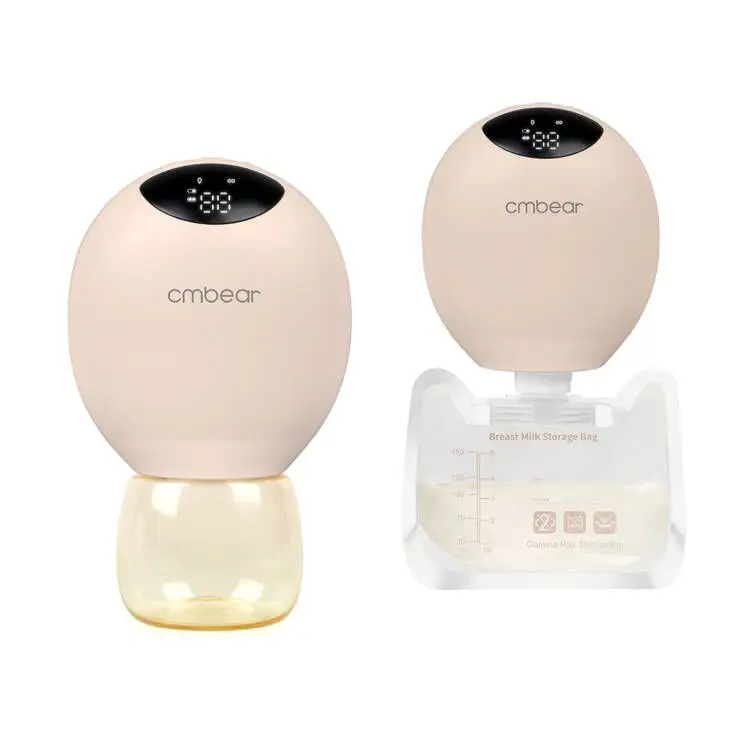 Hospital breast pump with feeding bottle and milk storage bag  wearable  breast pump 2024