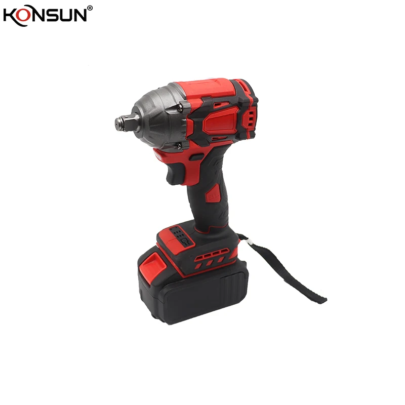 KONSUN 300N Cordless impact Wrench 1/2 For Motorcycle Powerful Impact Wrench For Makita 21V  brushless Wrench