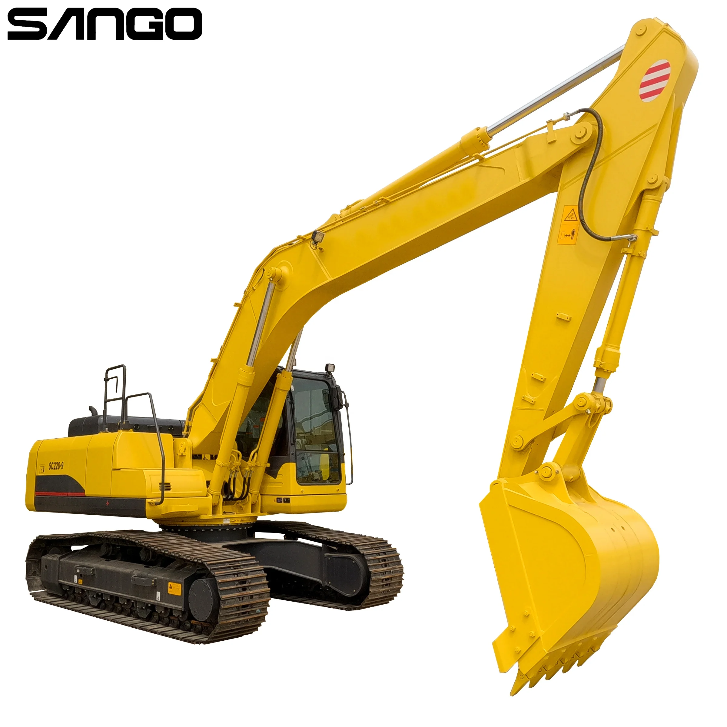 Heavy earth-moving machinery tunnel Factory Excavator 20 ton arm&hammer acens payload 80ton Digger Machine with breaker