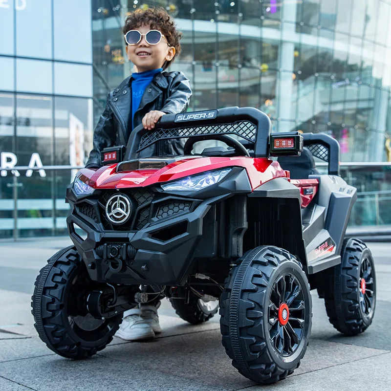 Новейший Utv Двухместный каток на моторном колесе детский автомобиль 24 В 4x4 большие автомобили для детей