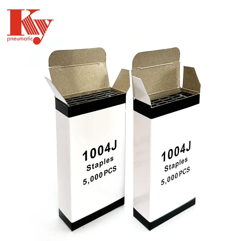 10J Series Crown 11.2mm Industrial Staple Fastener Short Nail 1004J Staple Pin