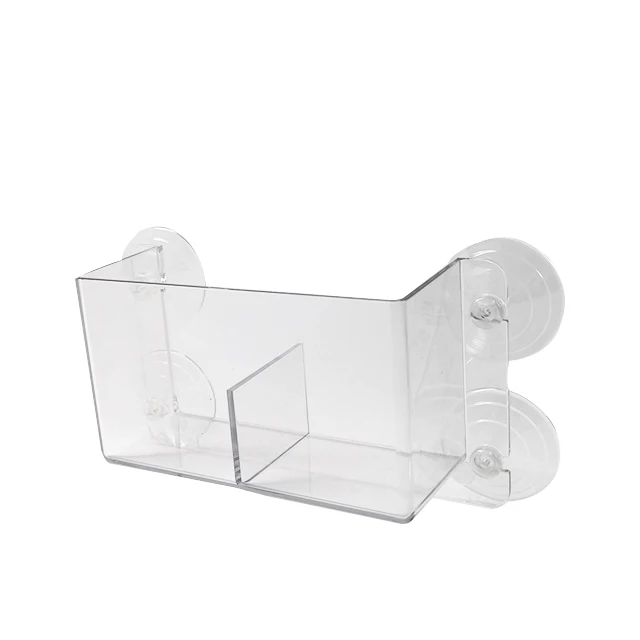 Novaday Shelf Plastic Beverage Display Racks Acrylic Drinks Stand Freezer Refrigerator Cooler Door Suction