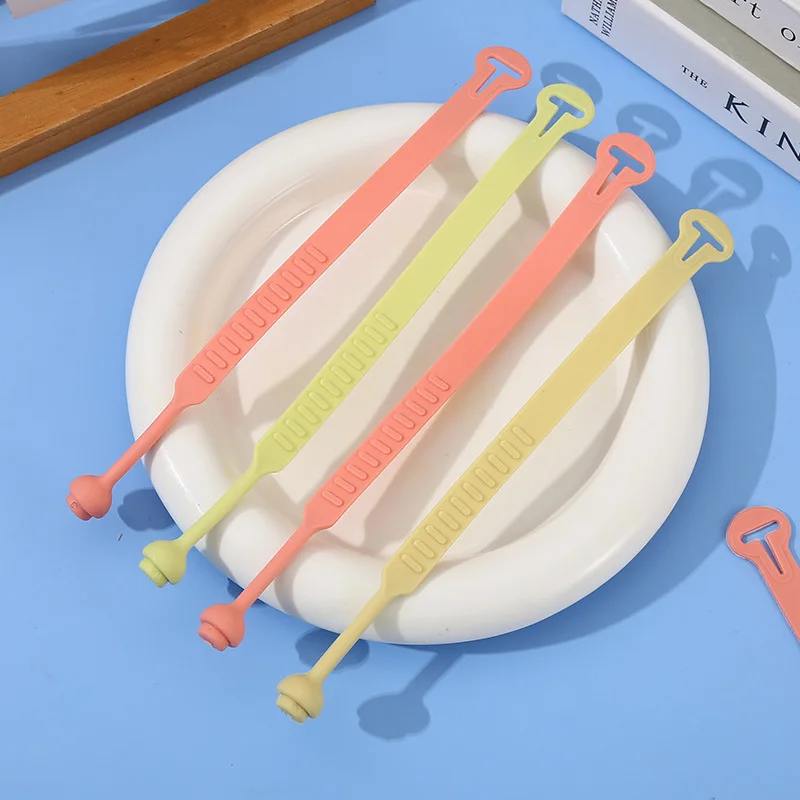 Household Bathroom Stool Lid Remover Adjustable  Anti Dirt Cushion Circle Silicone Toilet Seat Lid Handle