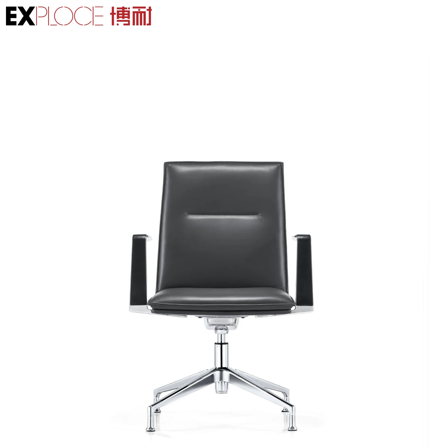 Swivel Leather Office Chair,Lumbar Support and Headrest,Racing Style High-back Gaming Chair