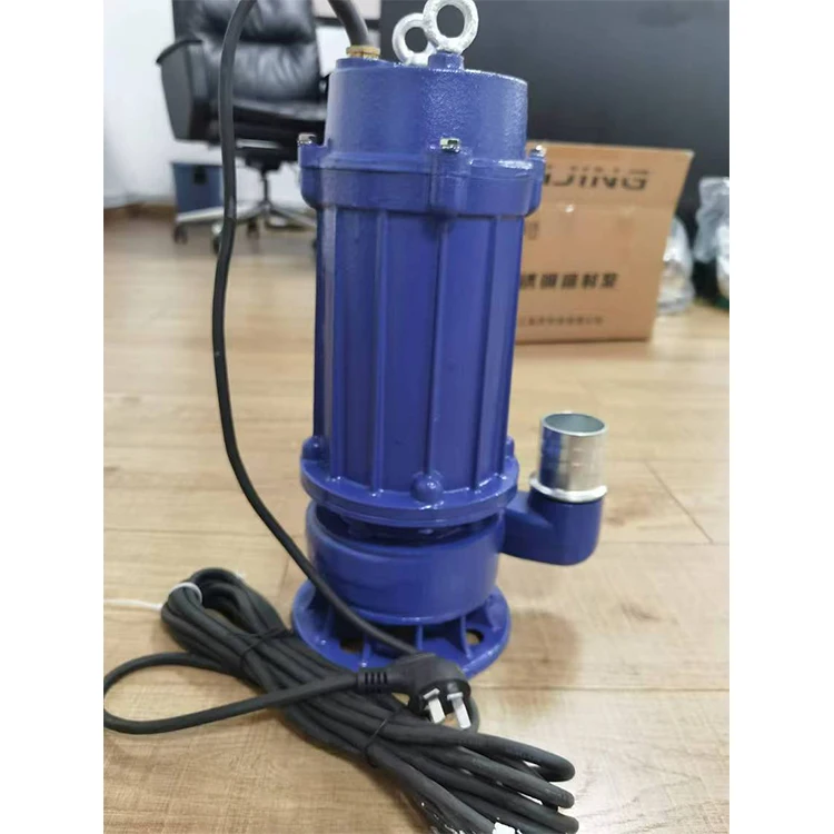 WQD farm sewage submersible pump cast iron housing water pump