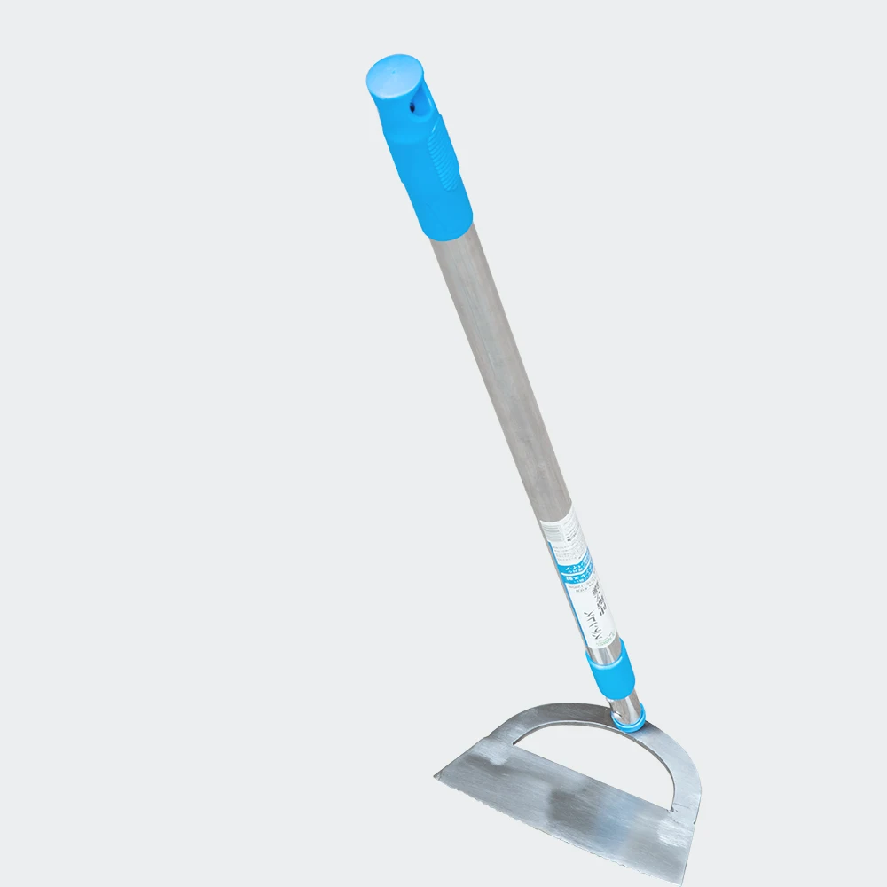 The factory sells stainless steel hoes with high quality and low price farm hoes and household hoes
