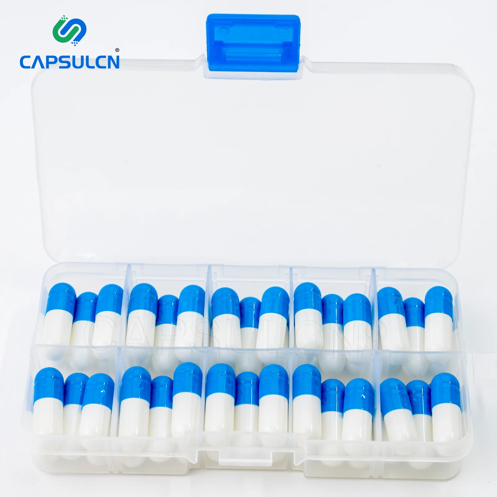 Empty Capsule Shell 00# 0# 1# Size Customizable Patterns HPMC Vegetable Cellulose Medicina Herbal Capsules