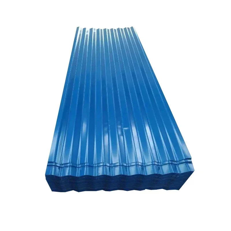 Zinc Galvanized Corrugated Steel Iron Roofing Tole Sheets For Ghana House