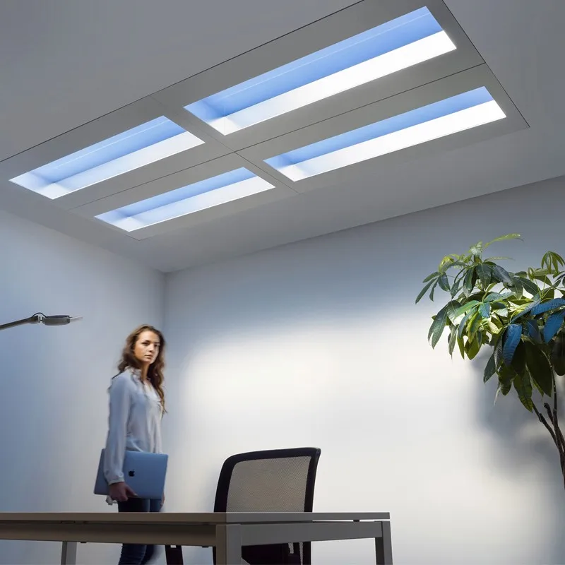 Super Light Uniformity Square Recessed Surface Mounted Ceiling Led Frame Panel Light Seamlessly Install Kitchen and Bath Lights