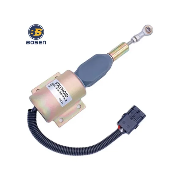 Fuel Pump Shutoff Valve Solenoid 24V 3926412 SA-4257-24 RE516083 RE502474 Fuel Shut Off Stop Cut Solenoid Valve for Cummins