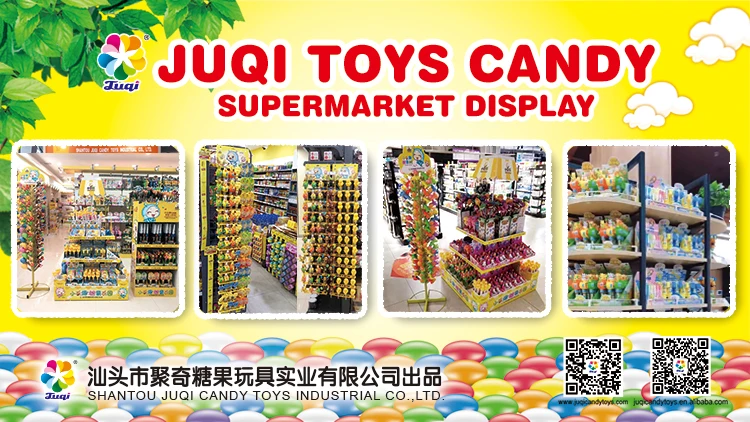 New Juqi Candy Toys Big Mouth Water Gun Toy With Halal Kosher Candy Sweets