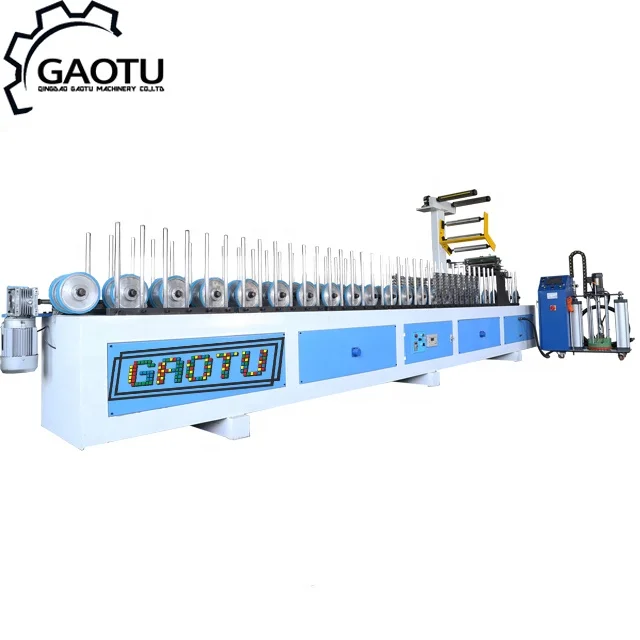 
PUR glue profile wrapping machine 