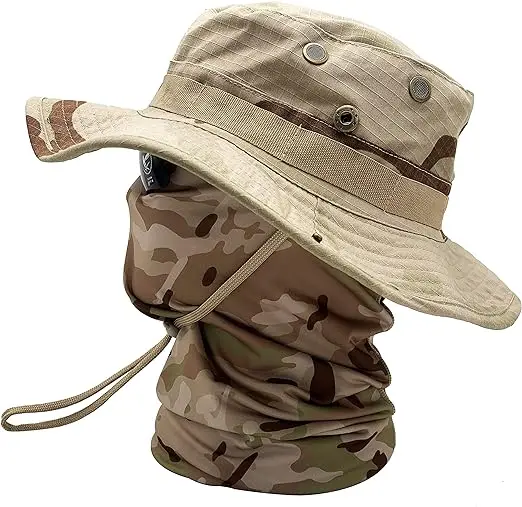 bandanas and Hats for Men Women Bucket Hat Boonie Hat Foldable Hiking
