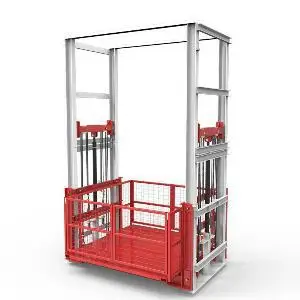 customized china design wall mounted  Warehouse electric price 100kg 500kg small hydraulic goods cargo freight elevator lift