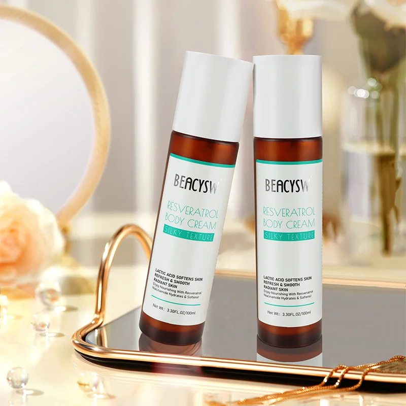 Resveratrol Retinol Body Lotion,Lightweight All-Over Body Moisturizer for Dark Spots and Aging Dry Skin