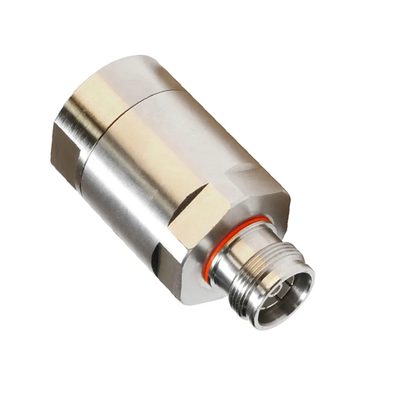 Rf coaxial adapter D-Class 4.3-10 Female connector for 7/8 in AVA5-50 and AVA5-50FX cable