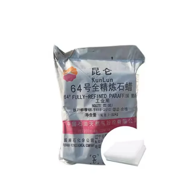Fully refined paraffin wax 58-60 kunlun brand for candle manufacturing
