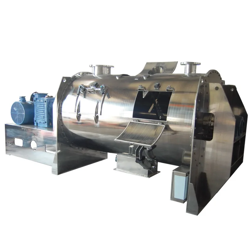 Stainless Steel Industrial Food Mixer Machine , High Speed Dry Powder Blending Line