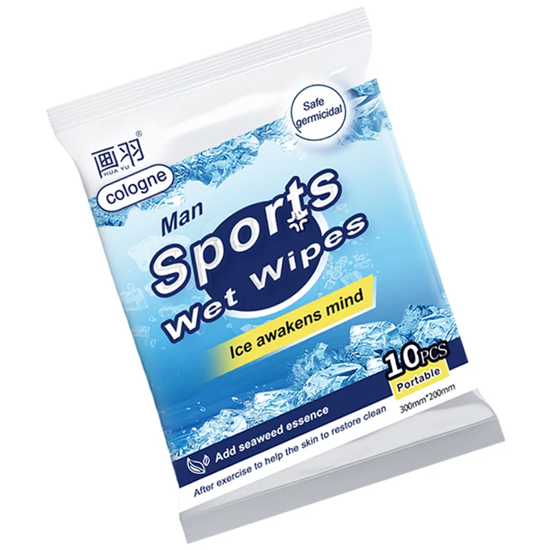 jiating huayu sports gym fitness towel sweat wet wipes for man
