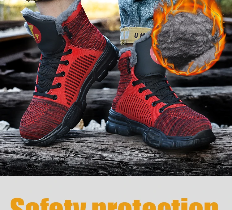 medium high black rubber soles replacement lining lace-up ankle military desert outdoor winter boots for men