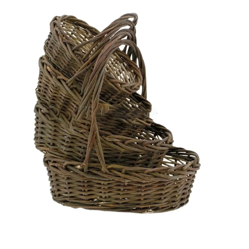 Изысканные ивовые подарочные корзины пустые! С завода