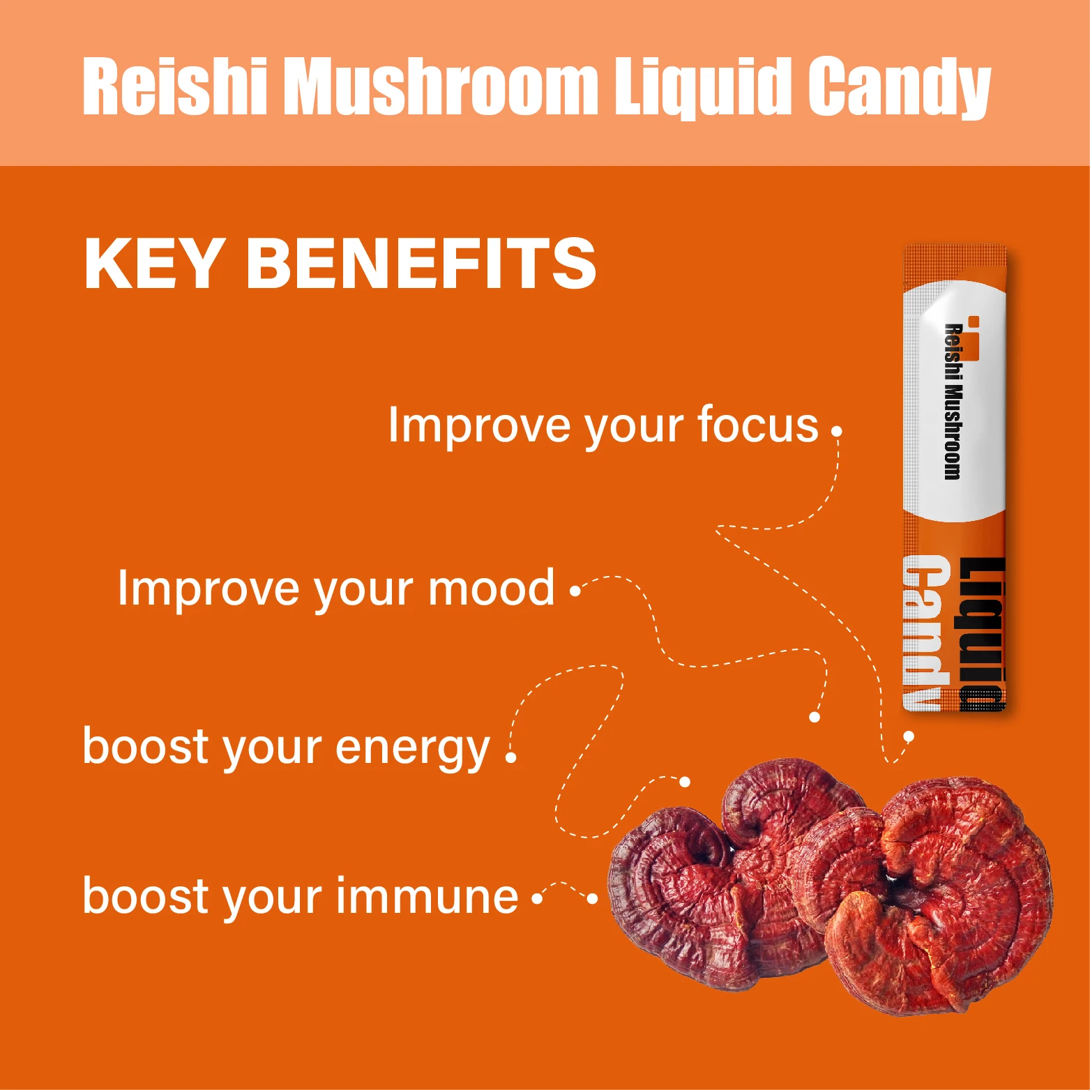 Жидкая добавка для грибов ganoderma lucidum reishi