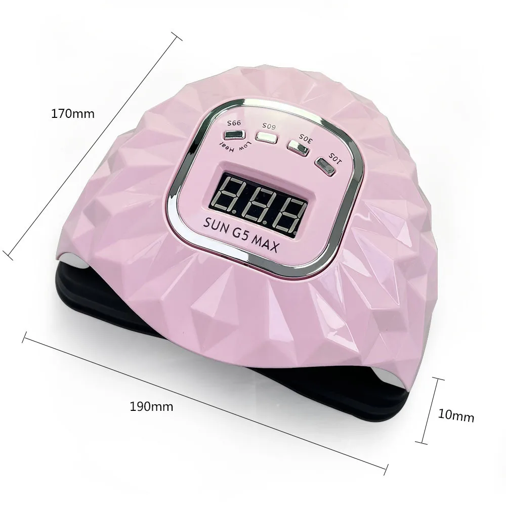 200w Rechargeable Cordless Curing Mini Uv Led Nail Lamp Machine Torch Gel Polish Dryer Manicure Accessory Tool