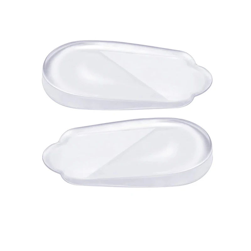 soft and comfortable flat leg silicon gel insoles Flat foot orthopedic insole transparent