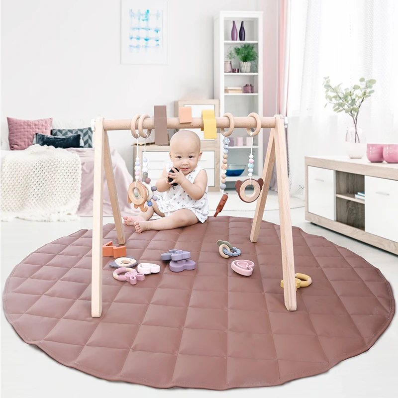 Hot Selling Foldable Kids Yoga Washable Sleeping Activity Child Crawling Gym Playmat Baby Play Mat For Floor