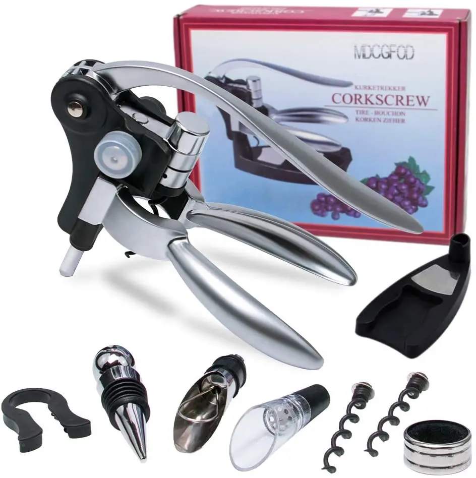 Lever luxury Upgraded  Rabbit Wine Bottle Opener Corkscrew Gift Set Bottle Wine Opener