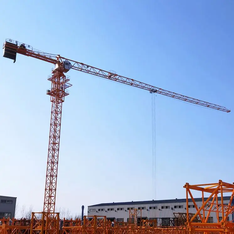 Beat price 8t 65m jib length tower crane for sale in dubai