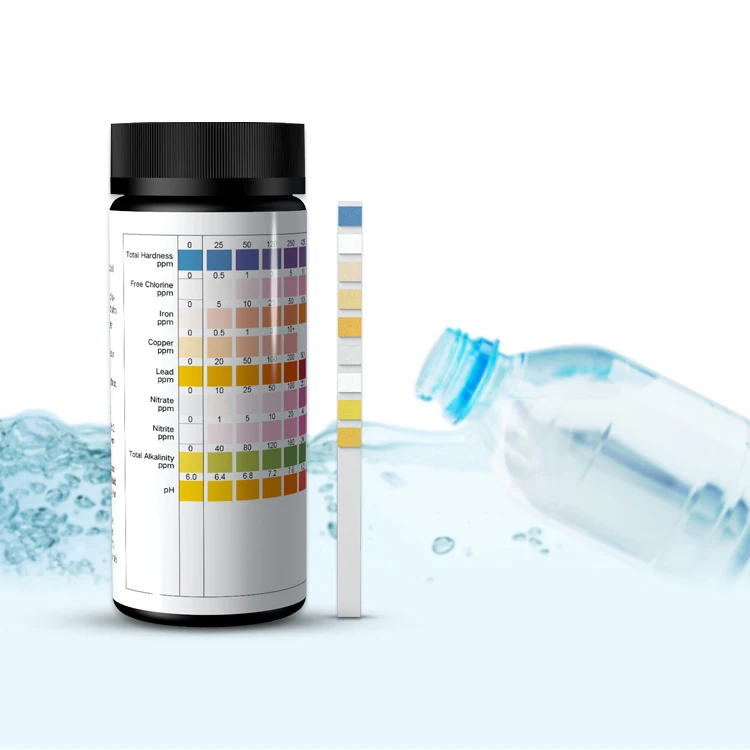 9 in 1 Drinking Water Test Kit 100 Pieces Total Hardness  Nitrite Strips for Home Use Tap Water