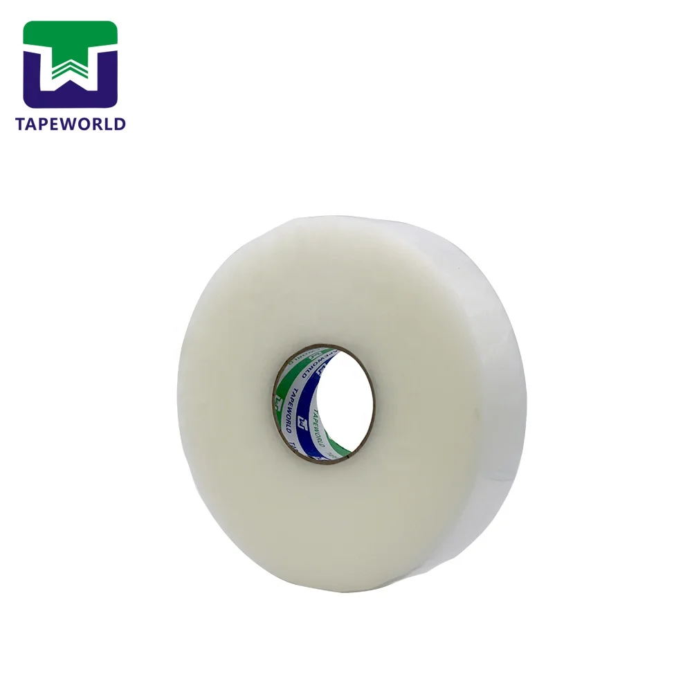 Carton Sealing Scotched Tape Bopp Packing Tape No Air Low Noise Acrylic Tape Flat Shrink Packaging 48mm*50m