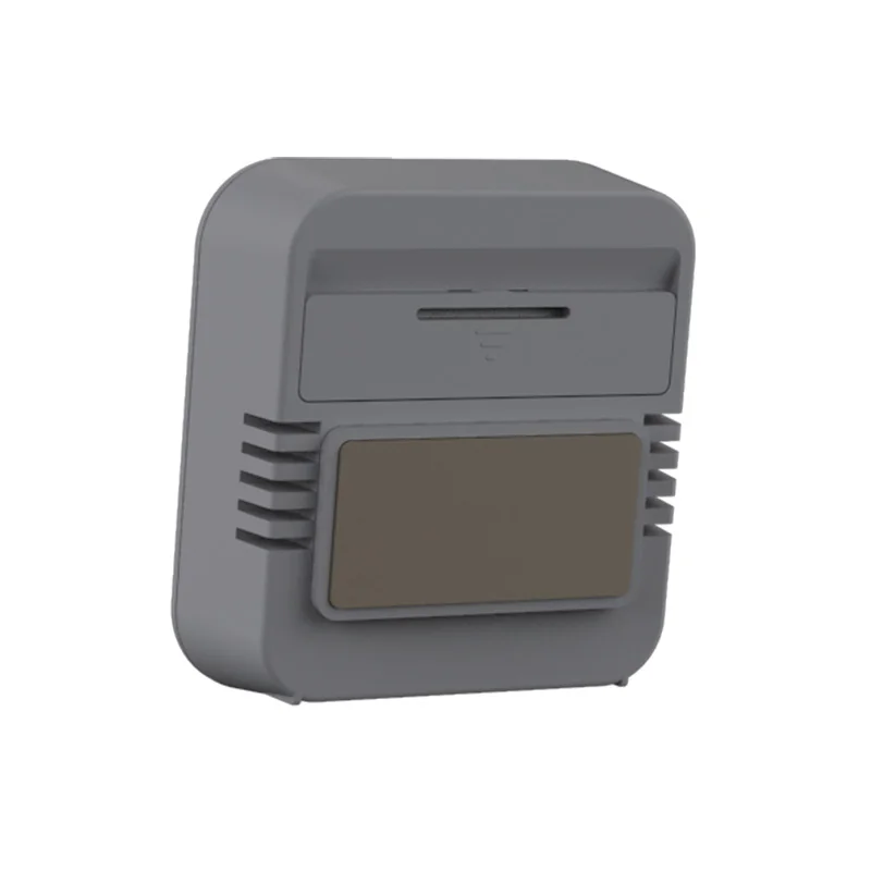 EMAF Indoor Thermo Hygrometer Thermometer Small Wall Digital Back Magnet Temperature Humidity Gauge for Home Greenhouse