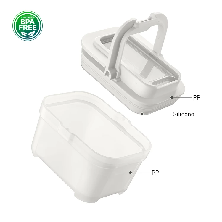 china wholesale kitchen portable empty clear plastic airtight milk powder dispenser container snack food storage organizer box