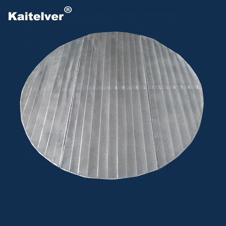 Tower internal packing support grating plate & Metal stainless steel hold down grid