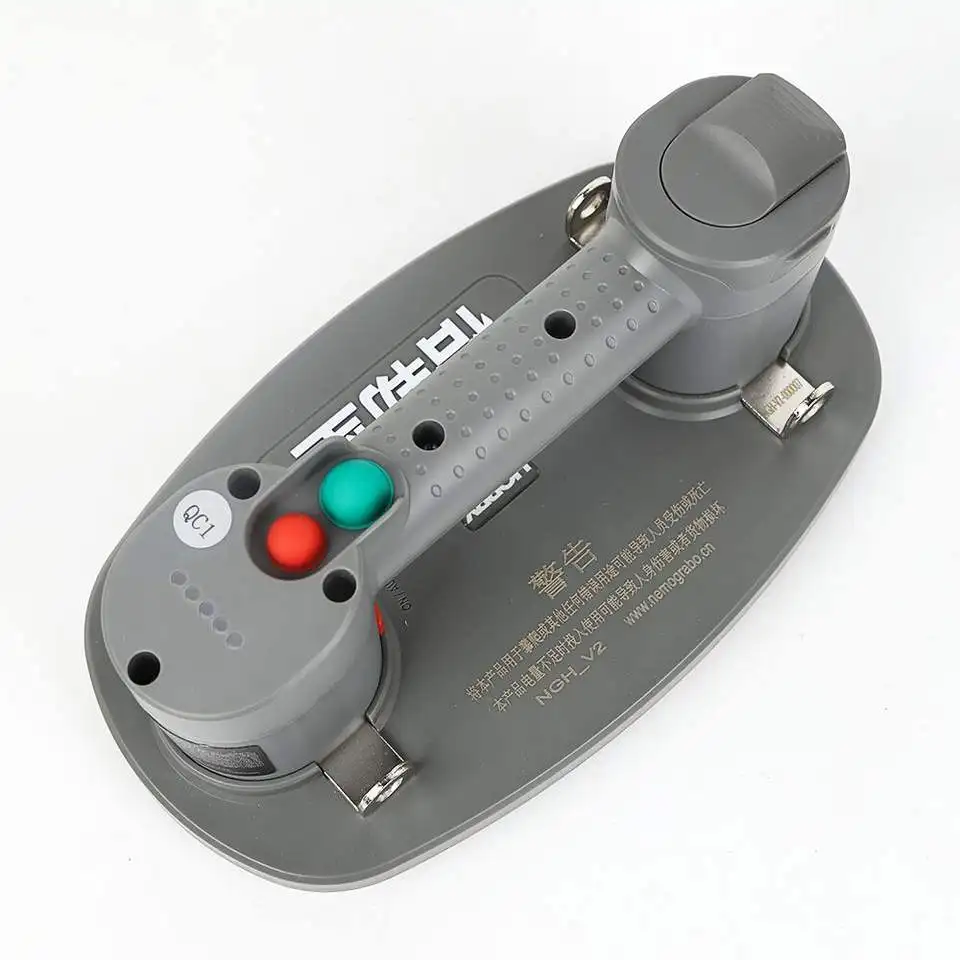 RAIZI Grabo H V2 Electric Vacuum Suction Cup for Rough Porous and Even Wet Surfaces Tile Slab Lifting Carry Tool Heavy Duty Lift