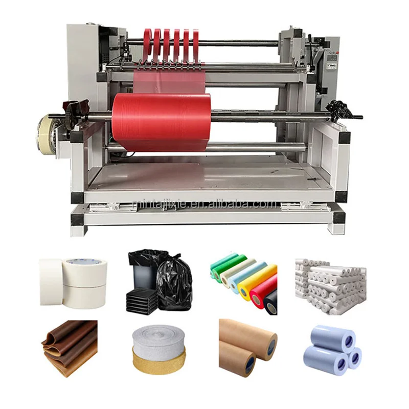 Automatic slitter rewinder double shaft paper rewinding machines used slitting rewinding machine