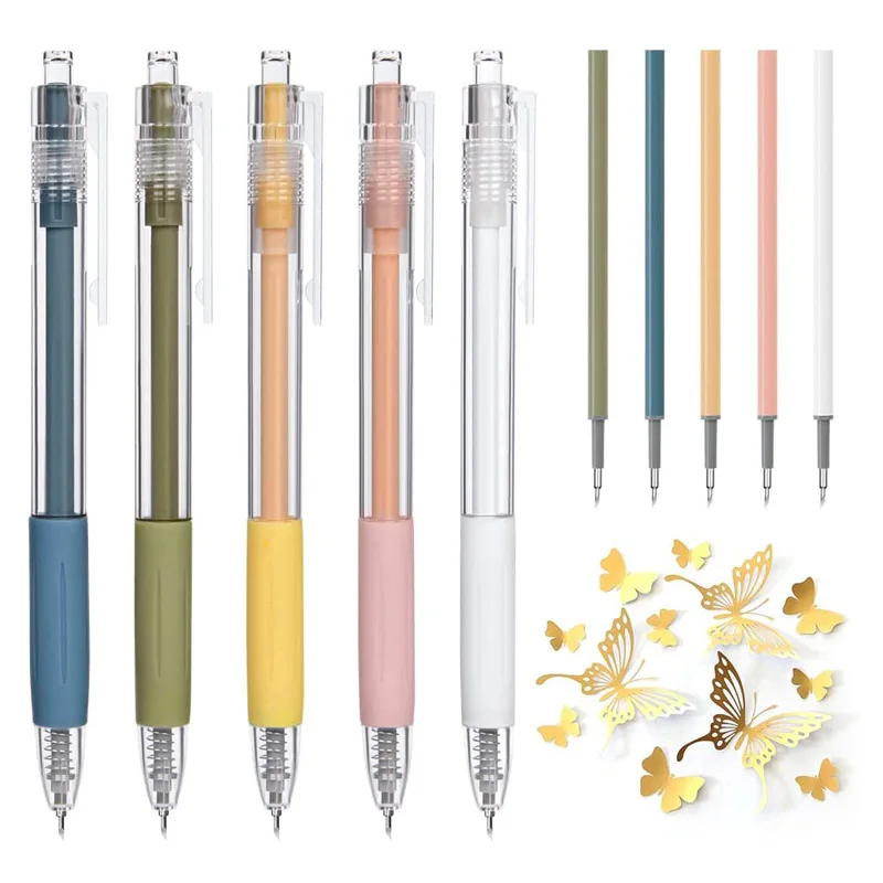 Новинка 2023, режущий инструмент для рукоделия, ручка для бумаги, нож для резки, креативные выдвижные точные инструменты для резки бумаги