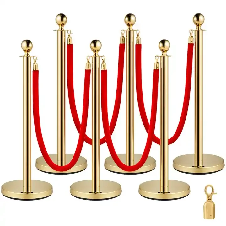 Velvet ropes for crowd control barrier red carpet crowd control rope barrier for red carpet and bank