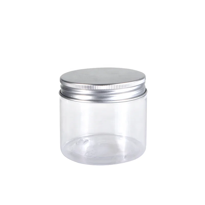 New product 30ml portable plastic PET transparent cosmetic jars empty dry food grade stock jar