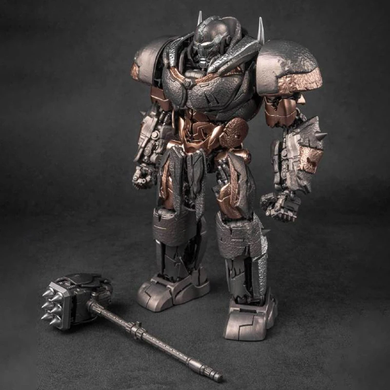 Hasbro&Yolopark Original Transformers toy Rhinox assembled model 20cm 7.85inches Transformers Movie 7 Rise of the Beasts